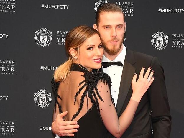 Así ha sido la romántica felicitación de Edurne a David De Gea