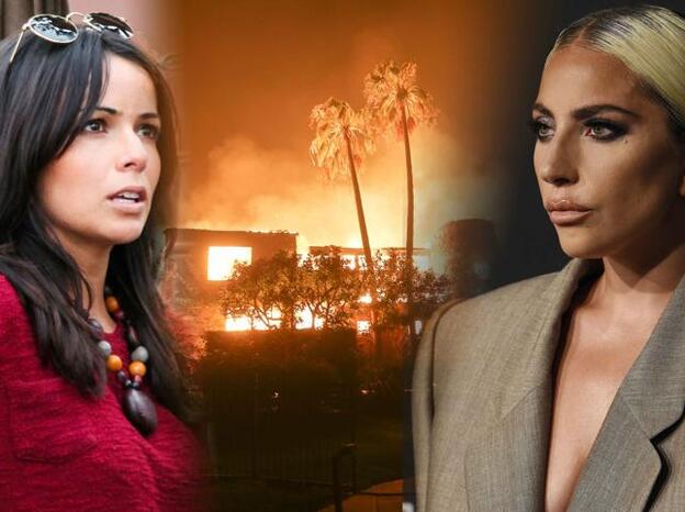 Raquel del Rosario, Lady Gaga y otros famosos evacuados por el incendio