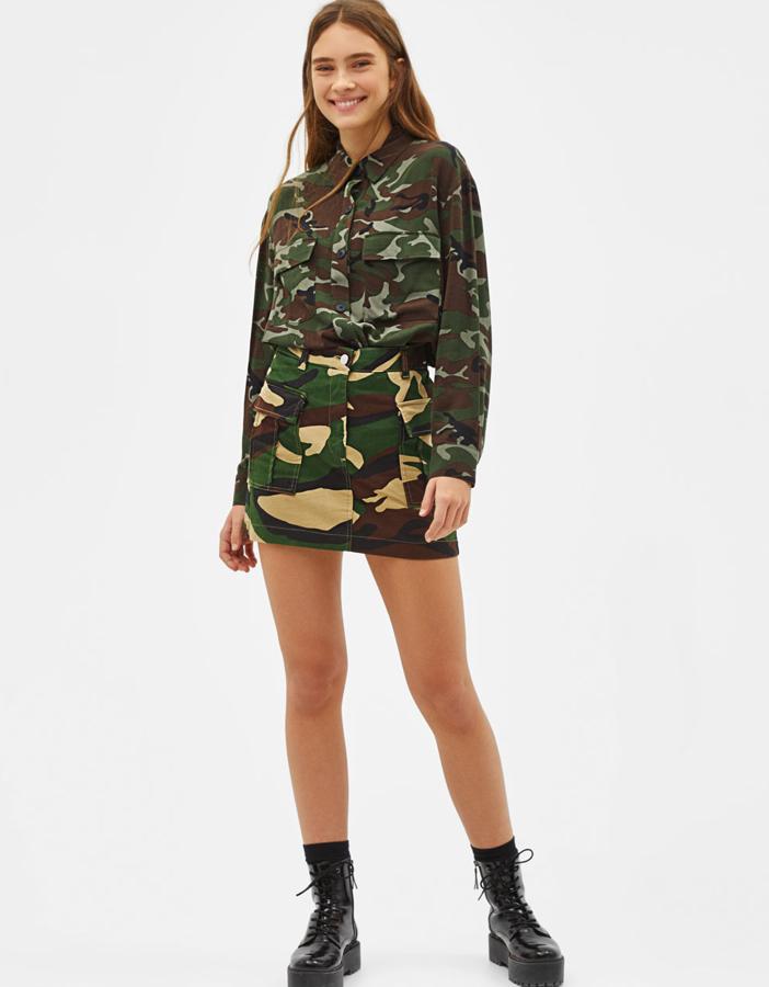 Bershka lanza una colección de camuflaje (y nos encanta)