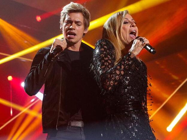 La pullita de Carlos Baute a Marta Sánchez en pleno directo