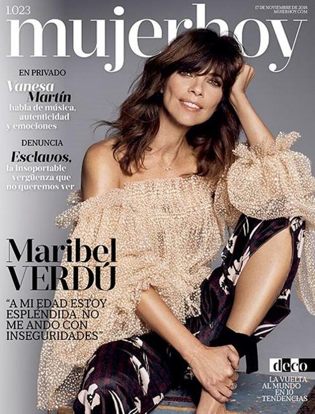 Maribel Verdú habla del feminismo en la portada de Mujerhoy