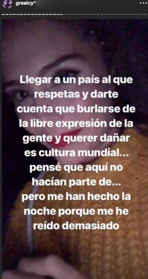 Greeicy Rendón contesta a los que le critican por su vestuario.