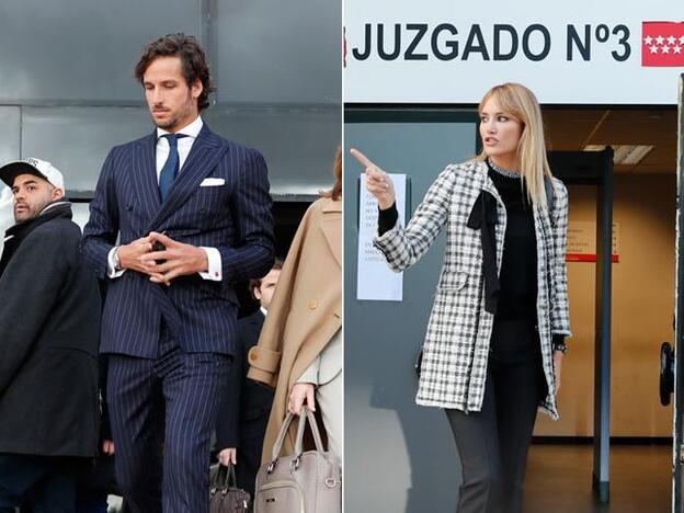 Nuevo cara a cara de Alba Carrillo y Feliciano López en los juzgados