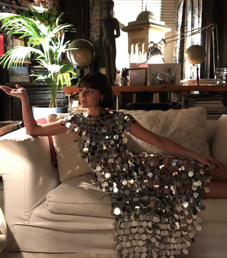 Las influencers prefieren las lentejuelas XXL