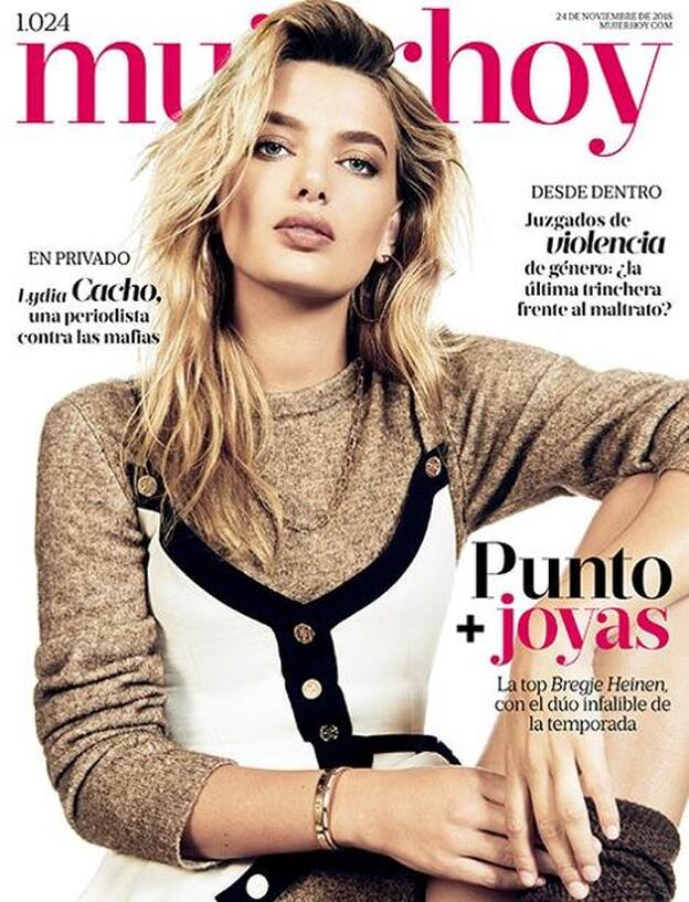 Bregje Heinen, una supermodelo en la portada de Mujerhoy