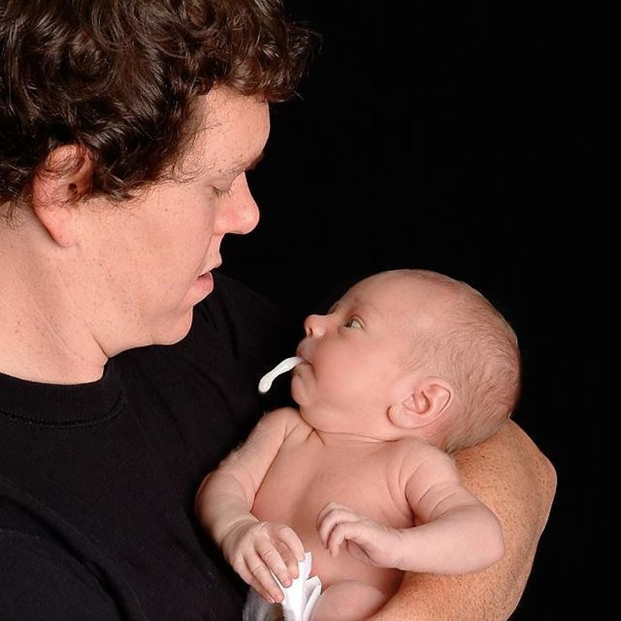 Los bebés más monos y divertidos en su primera sesión de fotos