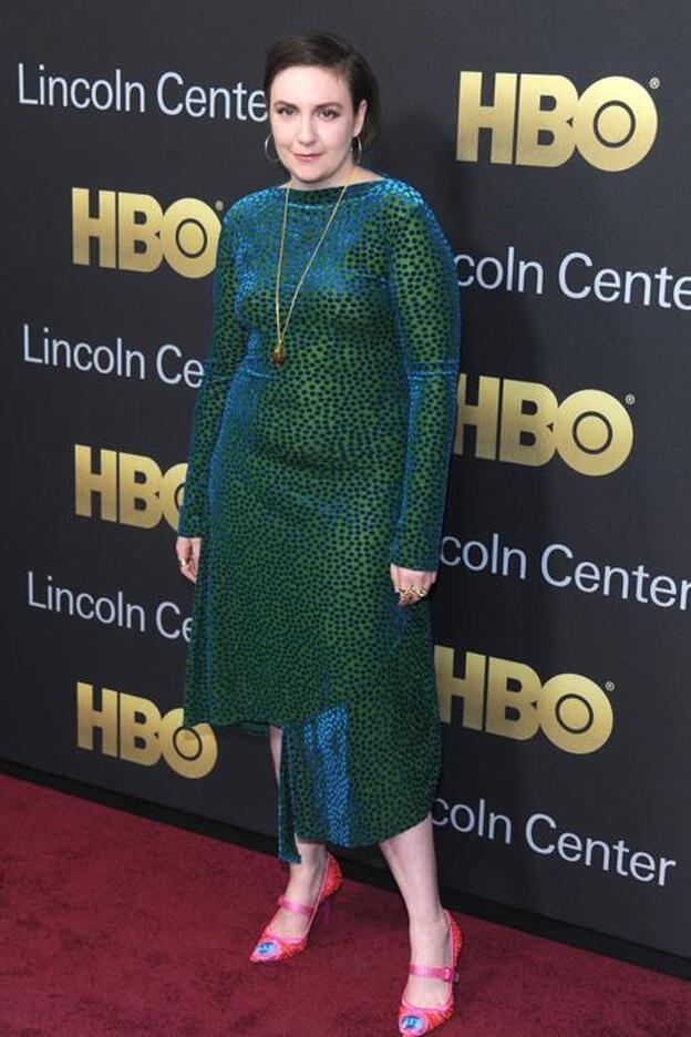 El antes y el después de Lena Dunham: así ha cambiado su cuerpo en un año