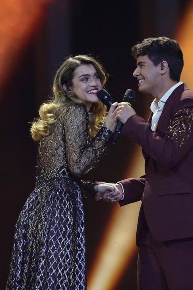 Alfred y Amaia durante su actuación en Eurovisión 2018. Pincha sobre la foto para ver otras parejas que han roto en 2018./gtres.