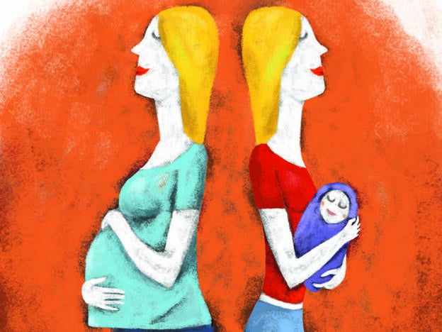 Perfectas después del parto... ¿La gran mentira?