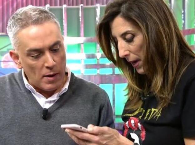 Paz Padilla desvela por error el número de teléfono de Kiko Hernández