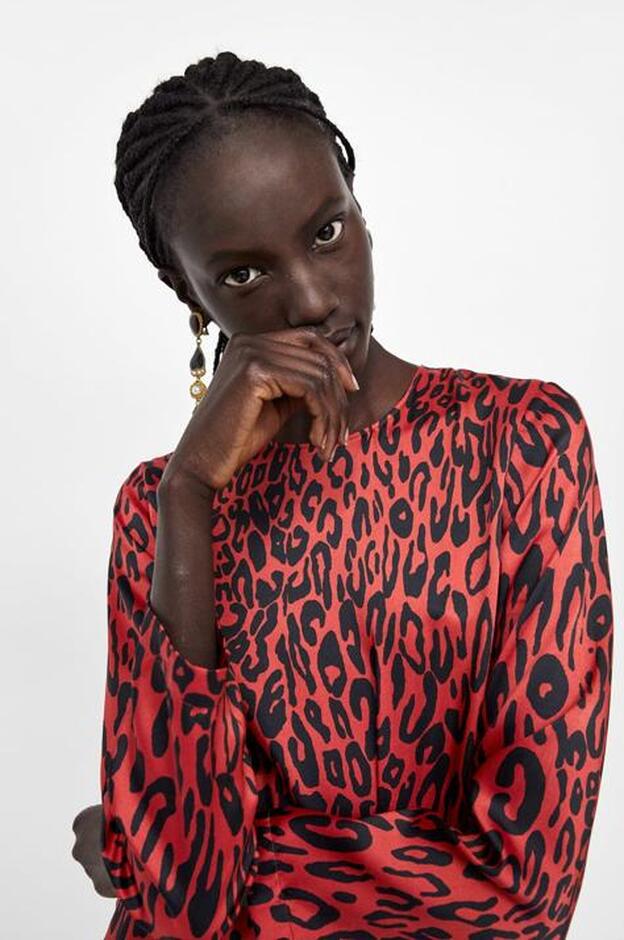 El "animal print" también es para los looks de Navidad