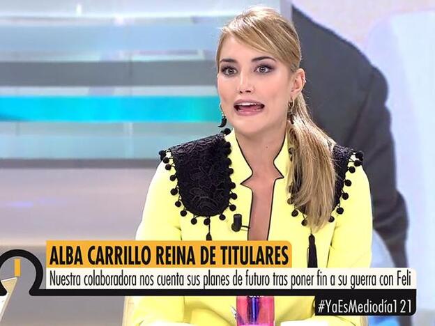 Alba Carrillo vuelve a la carga contra Feliciano López