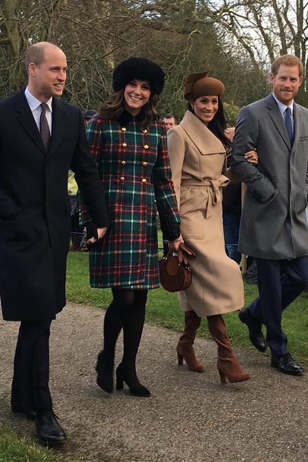 Ideas para tu árbol de Navidad: así lo han decorado Meghan Markle y Kate Middleton