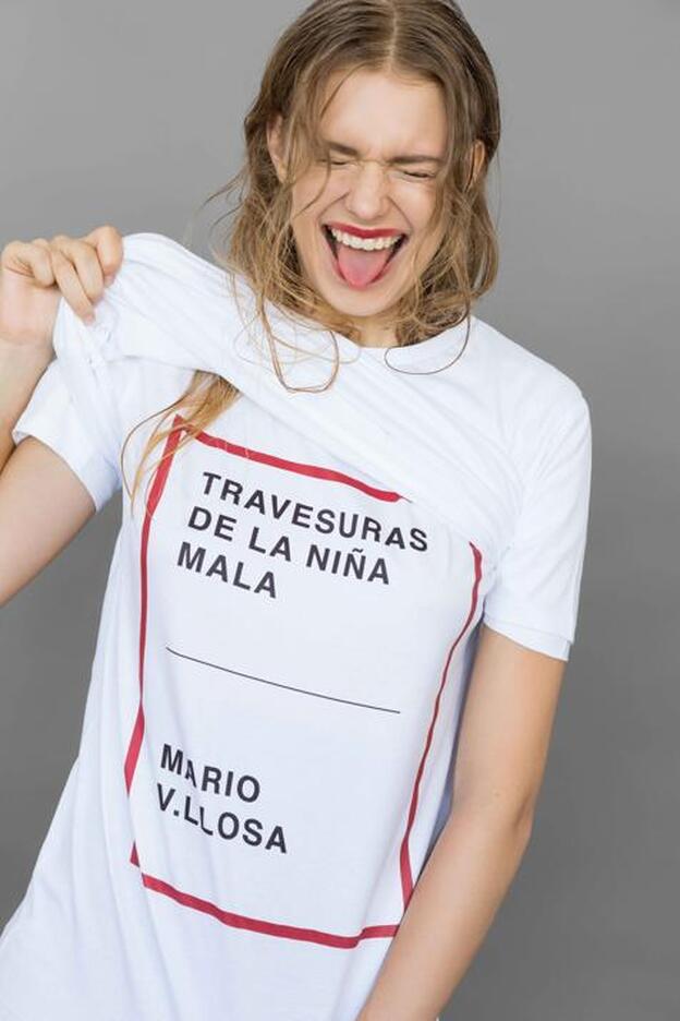 El guiño de Tamara Falcó a Mario Vargas Llosa en su nueva colección de ropa