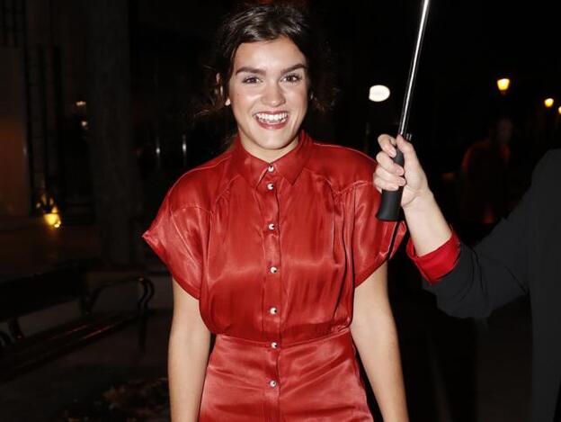 Amaia Romero agota el vestido lencero más bonito para Navidad