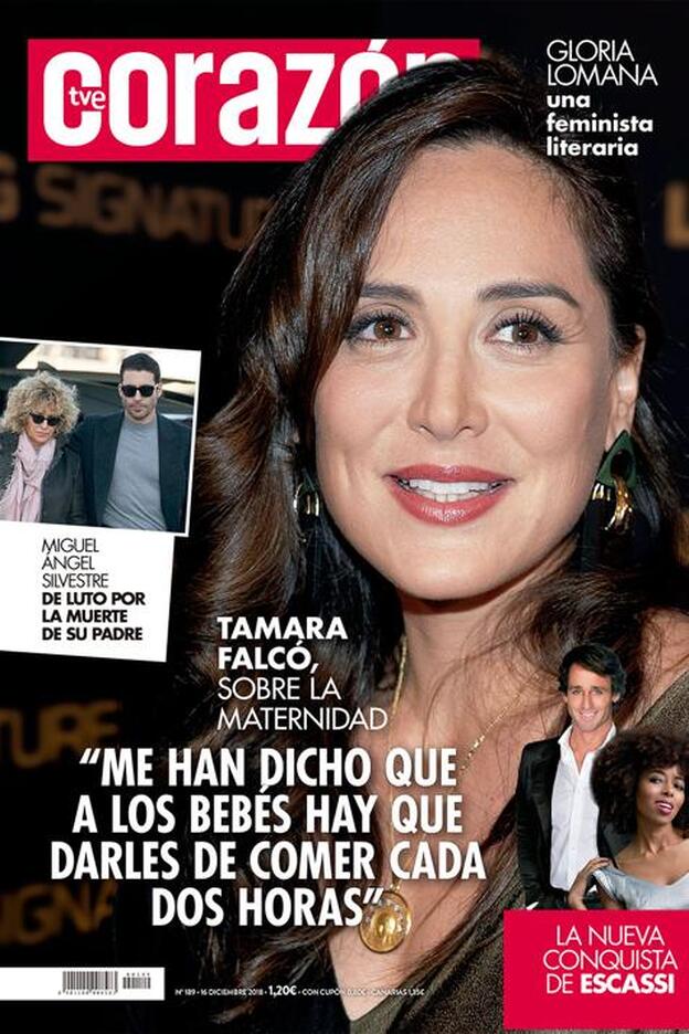 Tamara Falcó habla sobre la maternidad en la portada de 'Corazón'