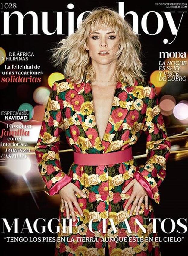 Maggie Civantos, una soñadora en la portada de Mujerhoy