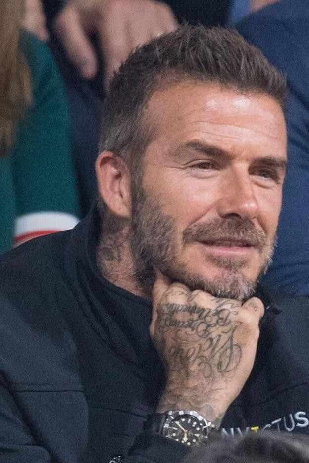 La sexy foto de David Beckham disfrazado de reno