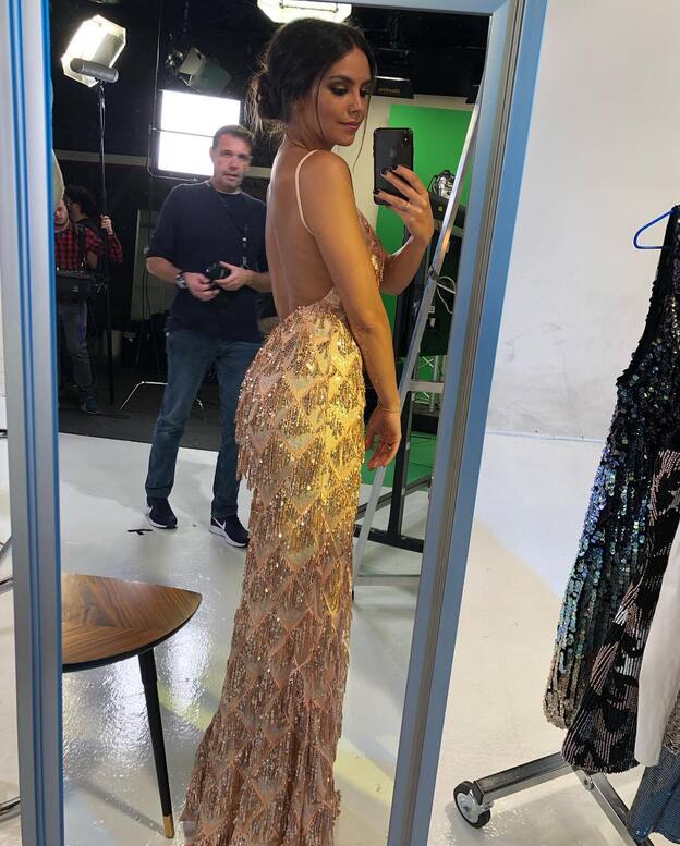 Nochevieja 2018: las fotos del vestido de Cristina Pedroche para anunciar las Campanadas en Canarias