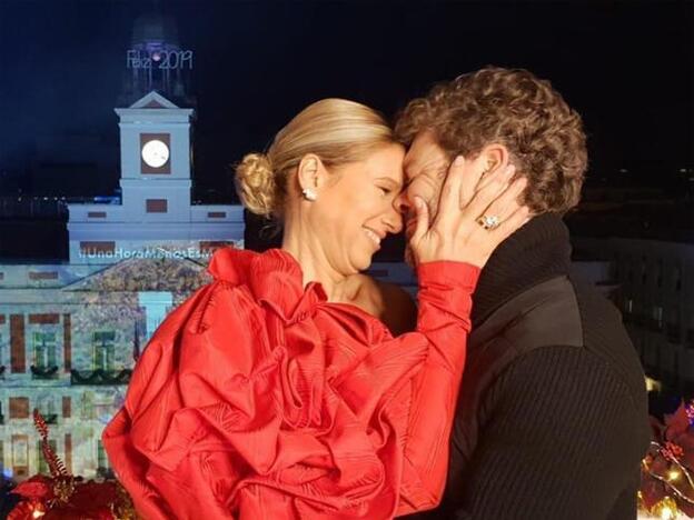 El romántico mensaje del marido de Anne Igartiburu