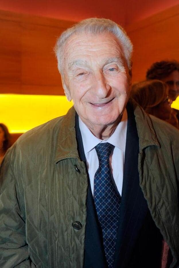 Umberto Marzotto, abuelo materno de Beatrice Borromeo, en una imagen de archivo, de 2012./cordon press.