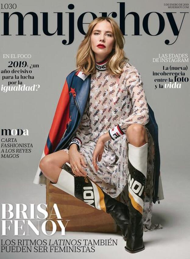 Brisa Fenoy y sus ritmos latinos feministas, en la portada de Mujerhoy