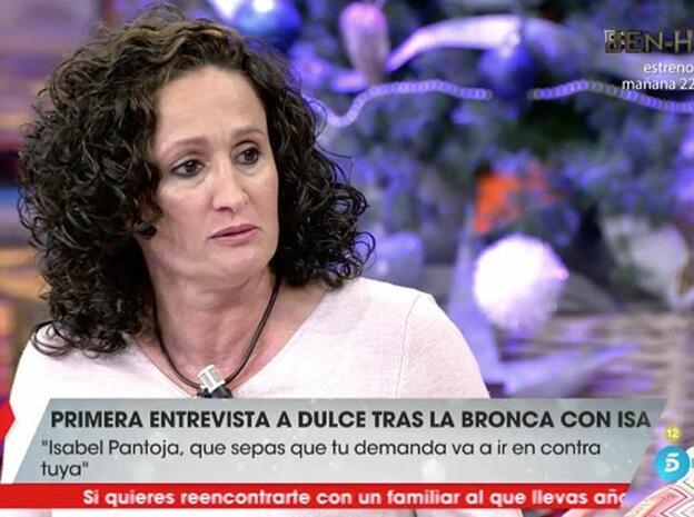 La dura advertencia de Dulce a Isabel Pantoja