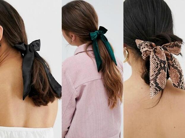 Tres accesorios para el pelo de Asos.