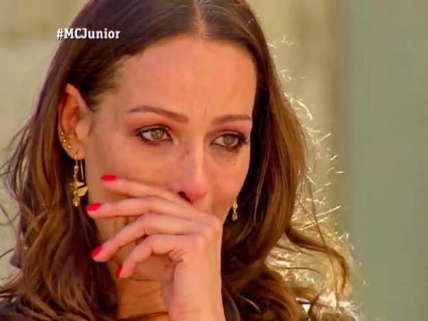 Las lágrimas de Eva González en 'MasterChef' al recordar a su padre, fallecido