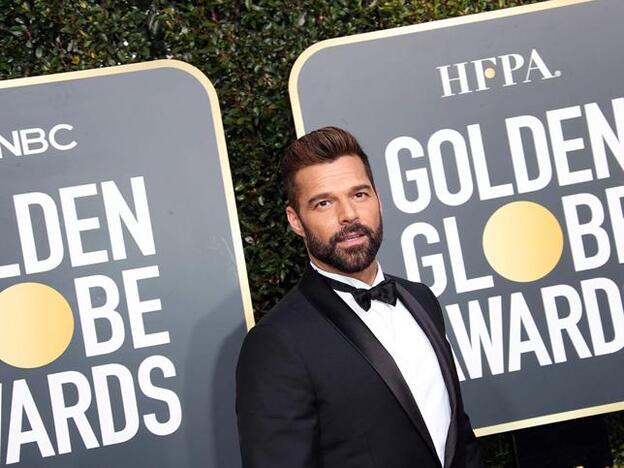 Ricky Martin a su llegada a la 76 edición de los Globos de Oro. Pincha sobre la foto para ver los mejores looks de la alfomnra roja./cordon press.