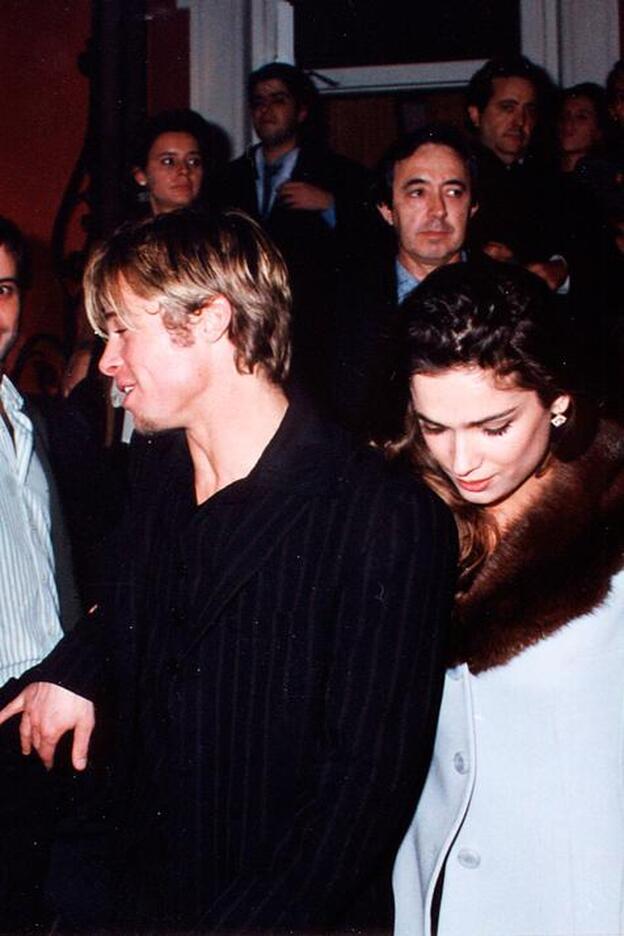 Las fotos de Brad Pitt y Mar Saura que están dando tanto que hablar