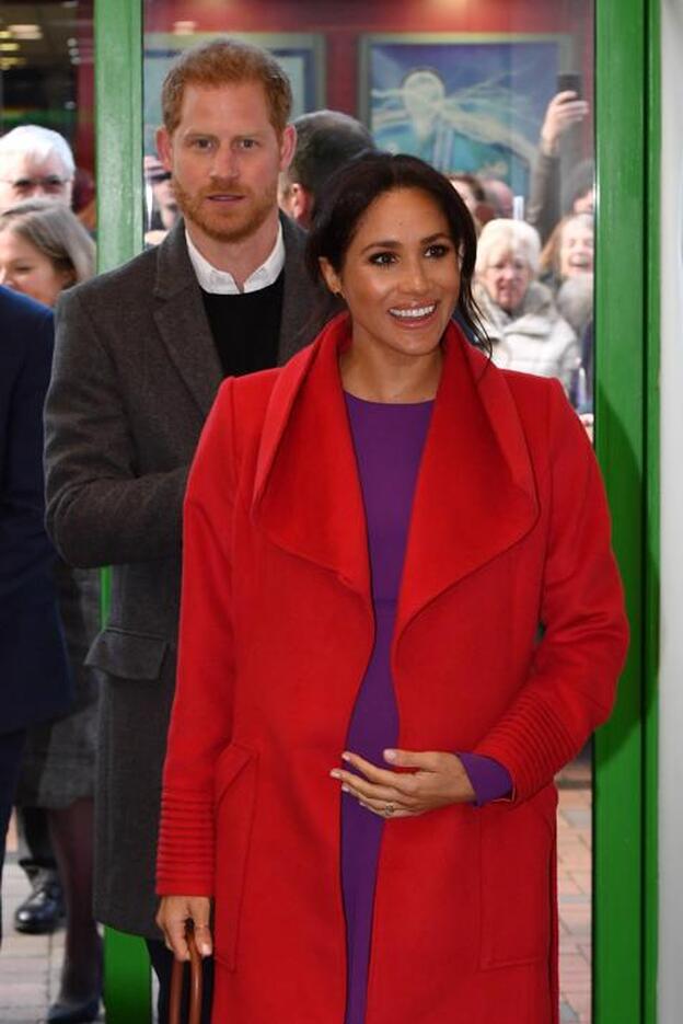 El look más arriesgado de Meghan Markle embarazada