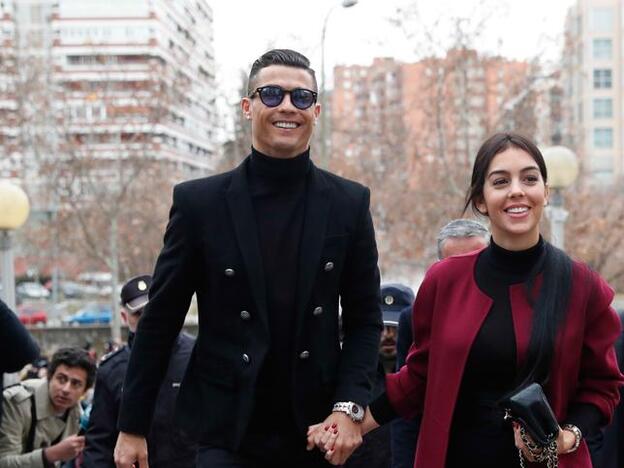 Georgina Rodríguez acompaña a Cristiano Ronaldo a declarar por su presunto fraude a Hacienda