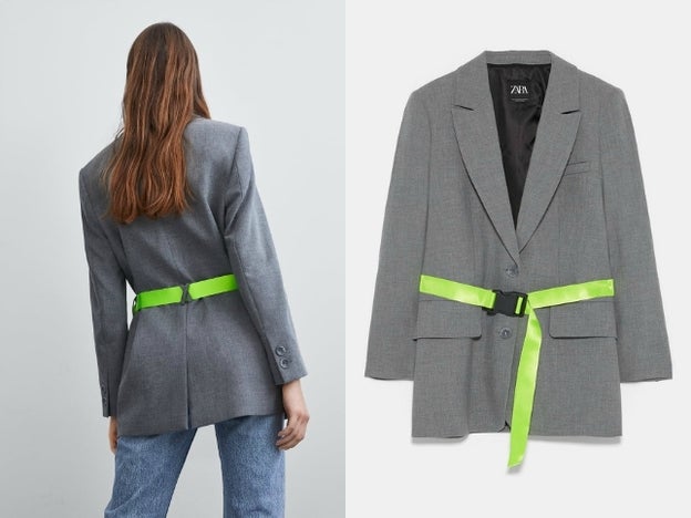 Blazer de Zara. (49,95 euros).