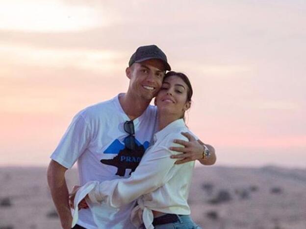 La romántica felicitación de Cristiano Ronaldo a Georgina Rodríguez