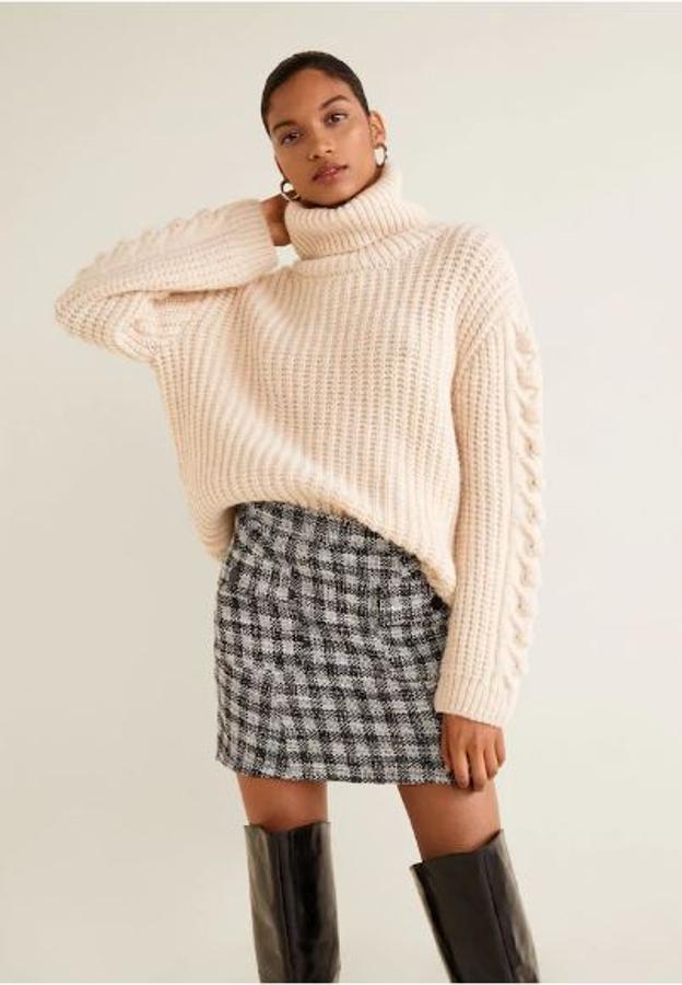 Básicos por menos de 20 euros: falda tweed