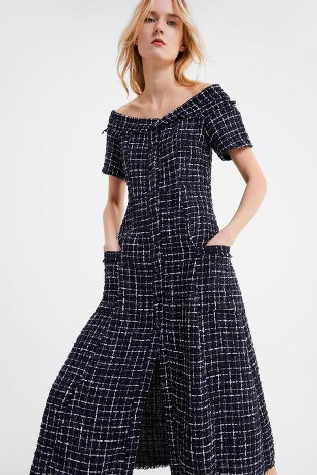 Zara versiona un vestido de Chanel y es maravilloso