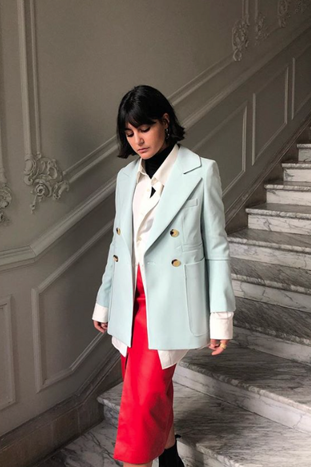 María Bernard se atreve con el mix de color más potente de la primavera