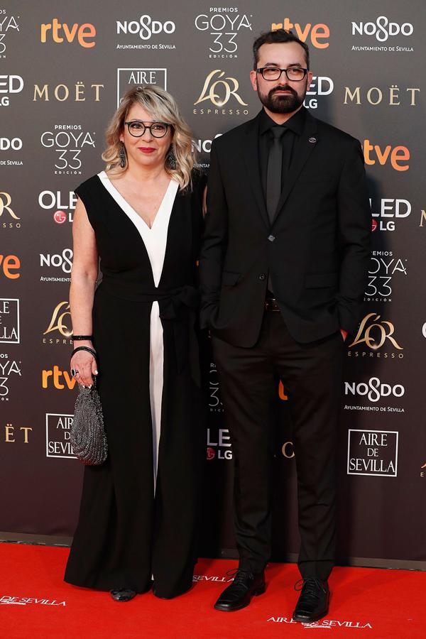 Premios Goya 2019: parejas en la alfombra roja