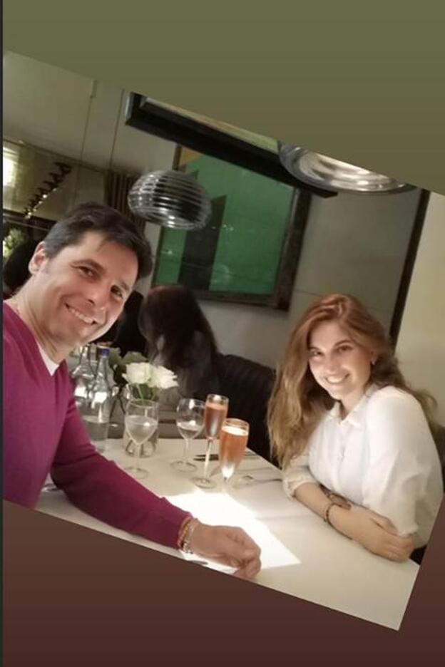 Fran Rivera y Lourdes Montes disfrutaron de una cena para dos. Pincha sobre la foto para ver las famosas que anunciaron embarazo en 2018./instagram.