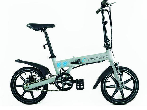 Smartgyro Ebike Silver.