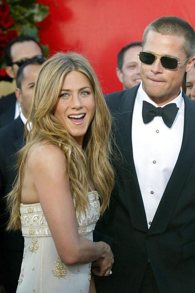 Jennifer Aniston celebra su 50 cumpleaños junto a Brad Pitt