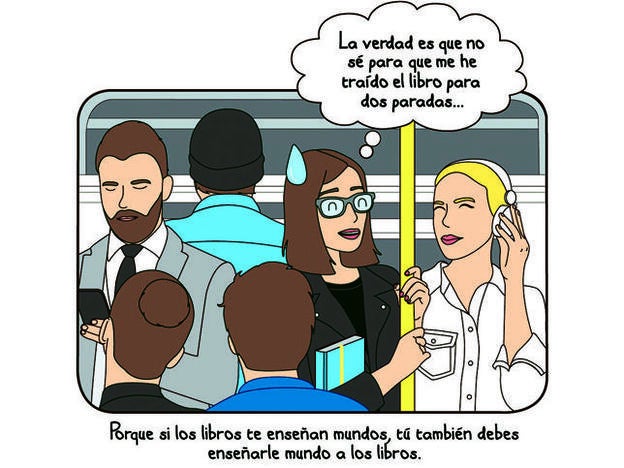 La paseadora de libros, por la Imperfecta