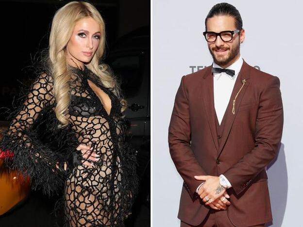 Maluma y Paris Hilton incendian las redes con esta foto