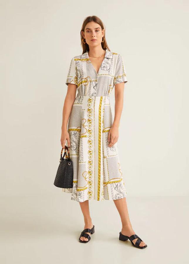 La nueva colección de Mango lleva el estampado de cadenas a otro nivel