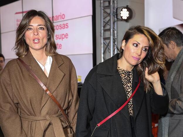 El enfado de Sandra Barneda y Nagore Robles con la prensa