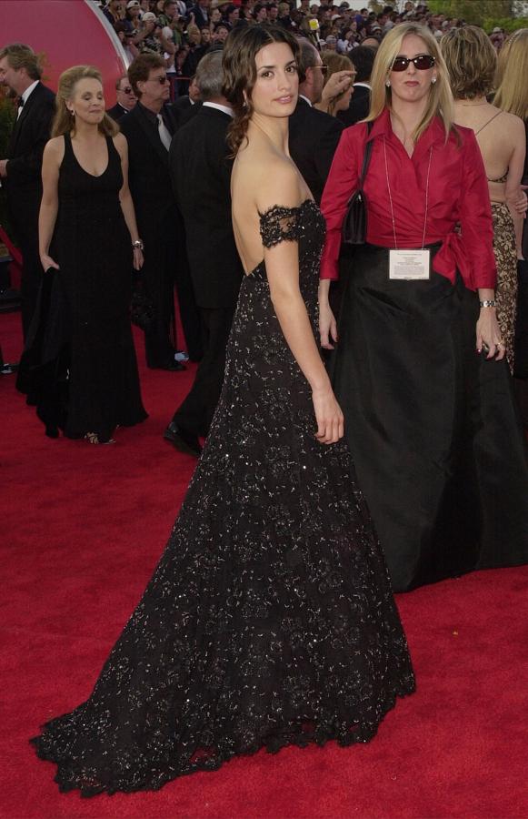 Penélope Cruz, en los Premios Oscar de 2001