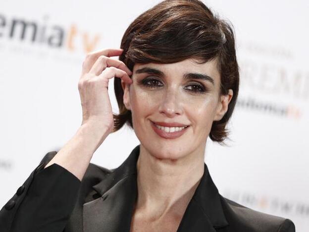 Paz Vega o cómo acertar con un 'look' de abrigo tipo blazer XXL