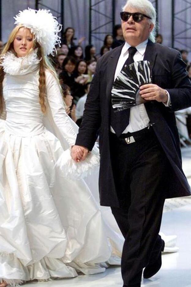 La metamorfosis de Karl Lagerfeld: ¿por qué perdió 40 kilos?