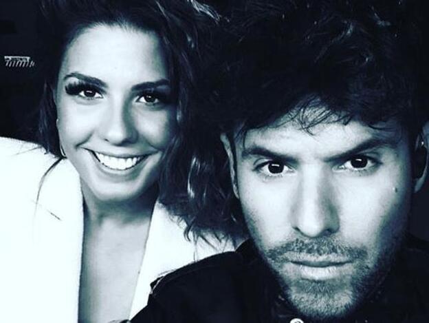 Pablo López y Miriam Rodríguez, gestos de complicidad en 'La Voz'./Instagram.